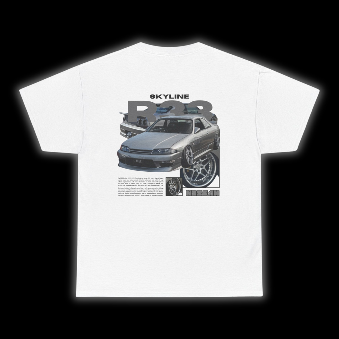Skyline R33 shirt