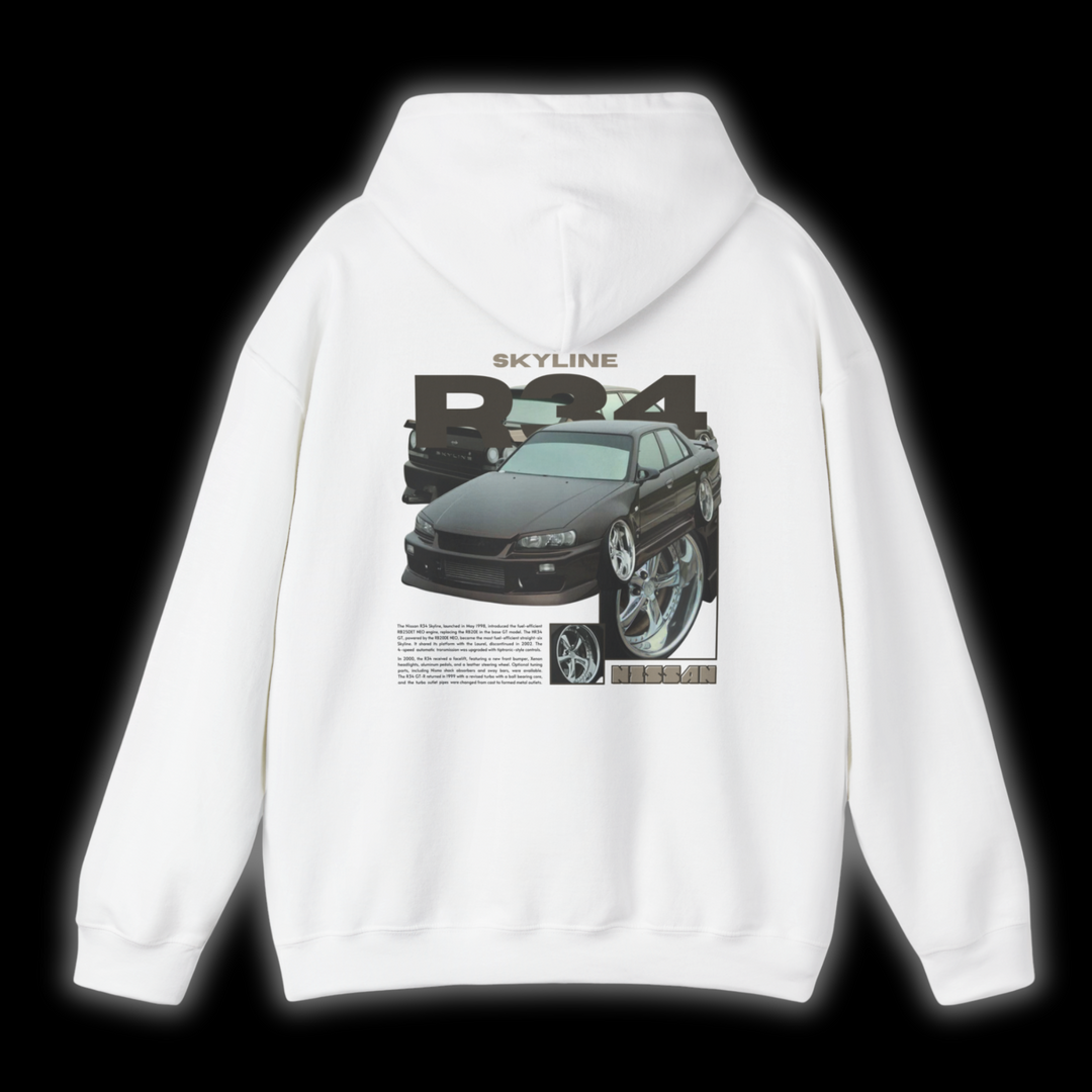 Skyline R34 hoodie