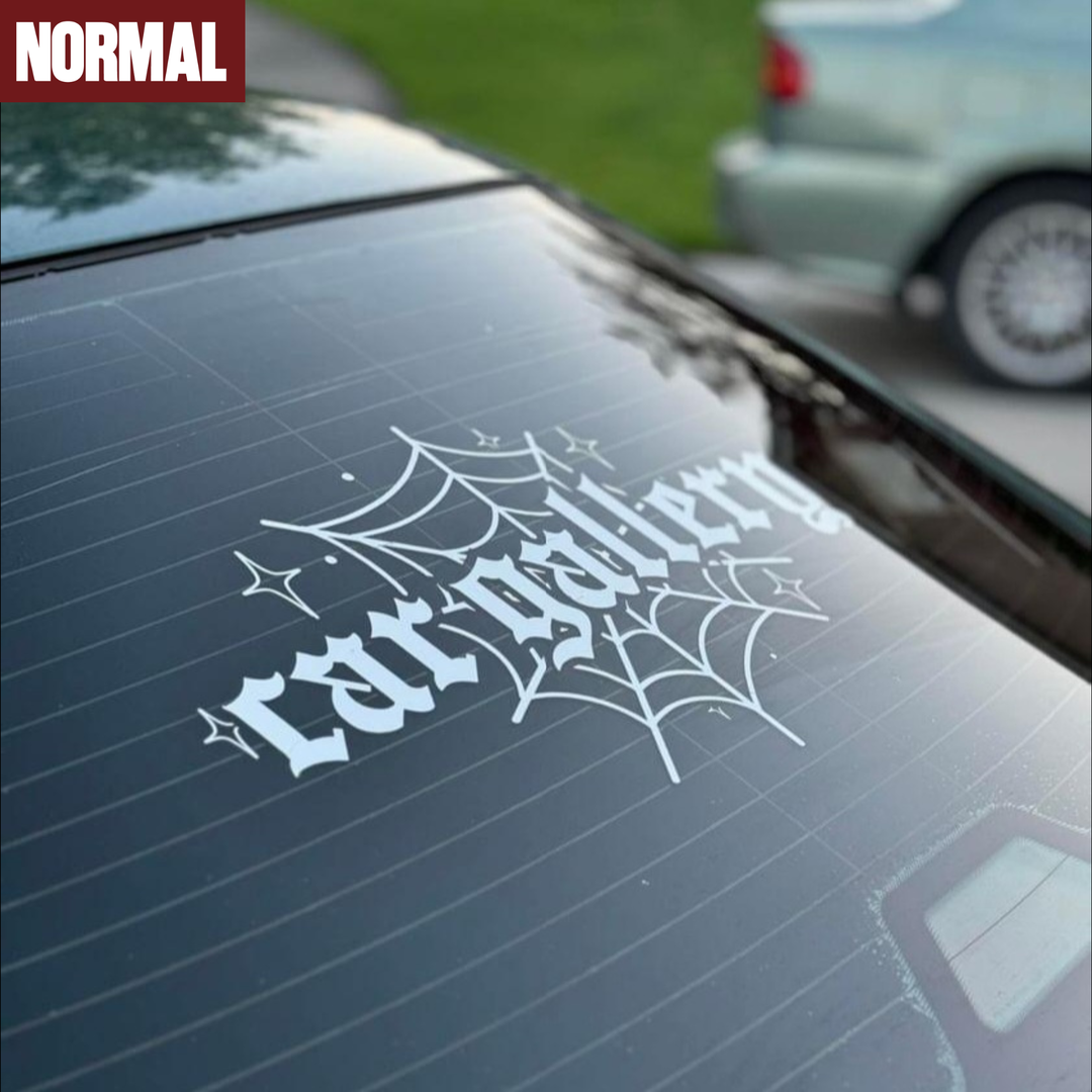 Spiderweb Window Banner