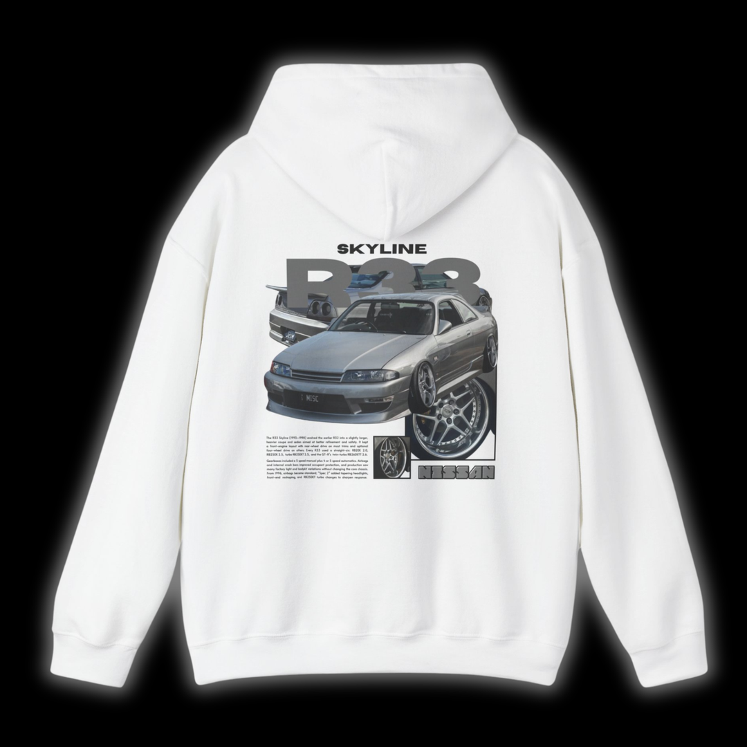 Skyline R33 hoodie