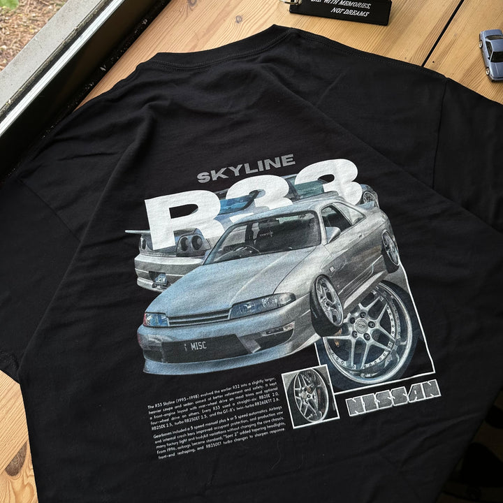 Skyline R33 shirt