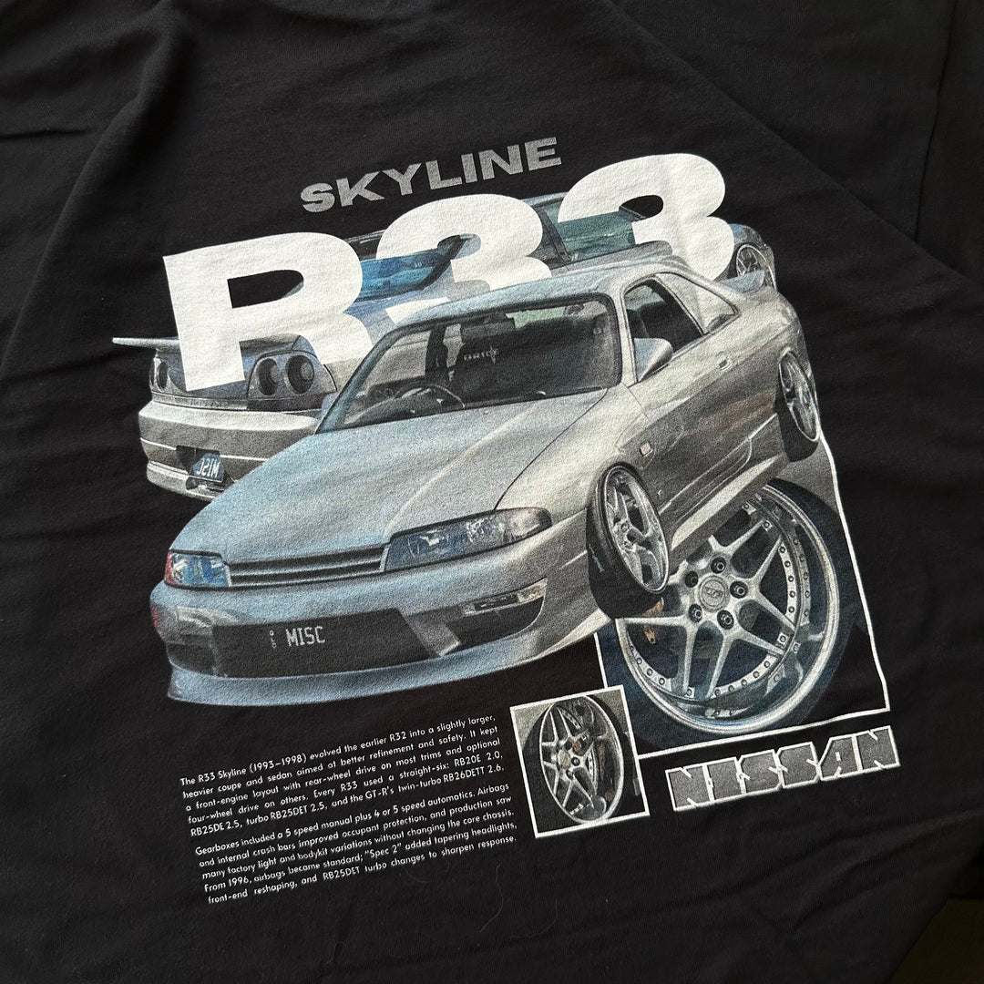 Skyline R33 shirt