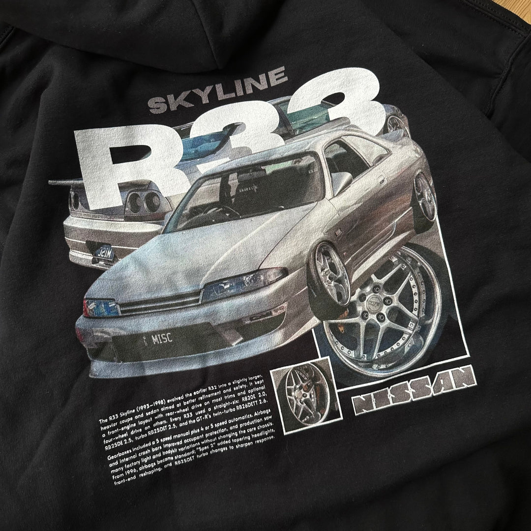 Skyline R33 hoodie