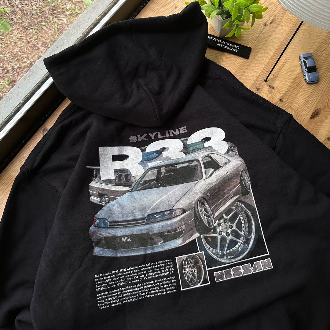 Skyline R33 hoodie