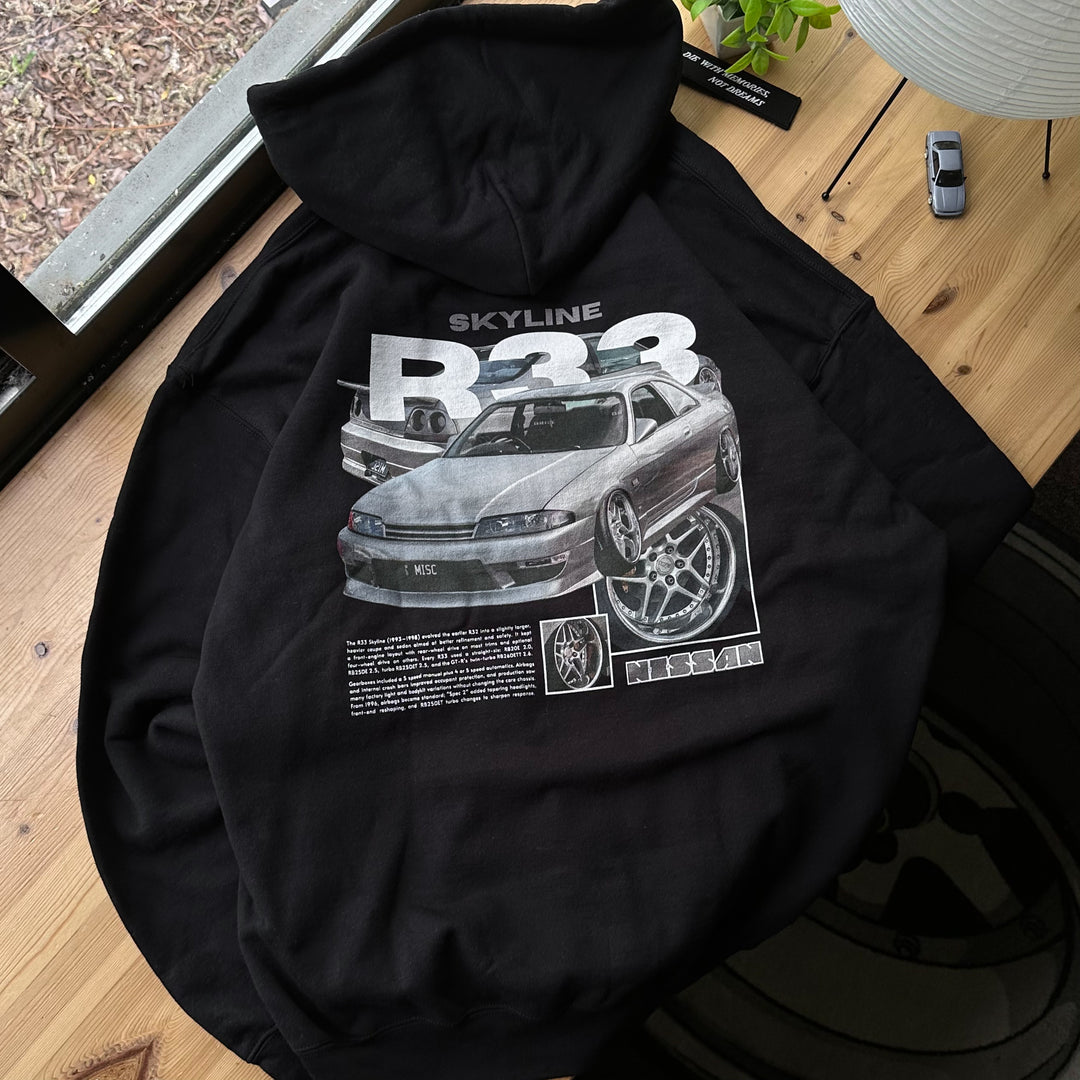 Skyline R33 hoodie