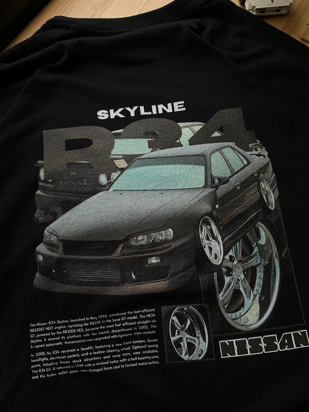 Skyline R34 shirt
