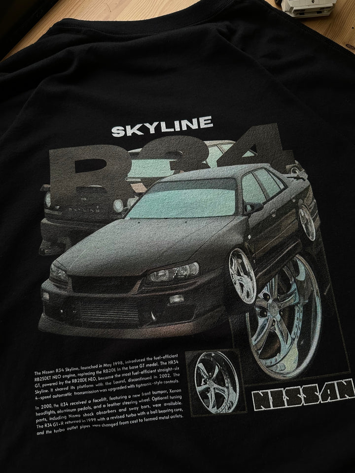 Skyline R34 shirt