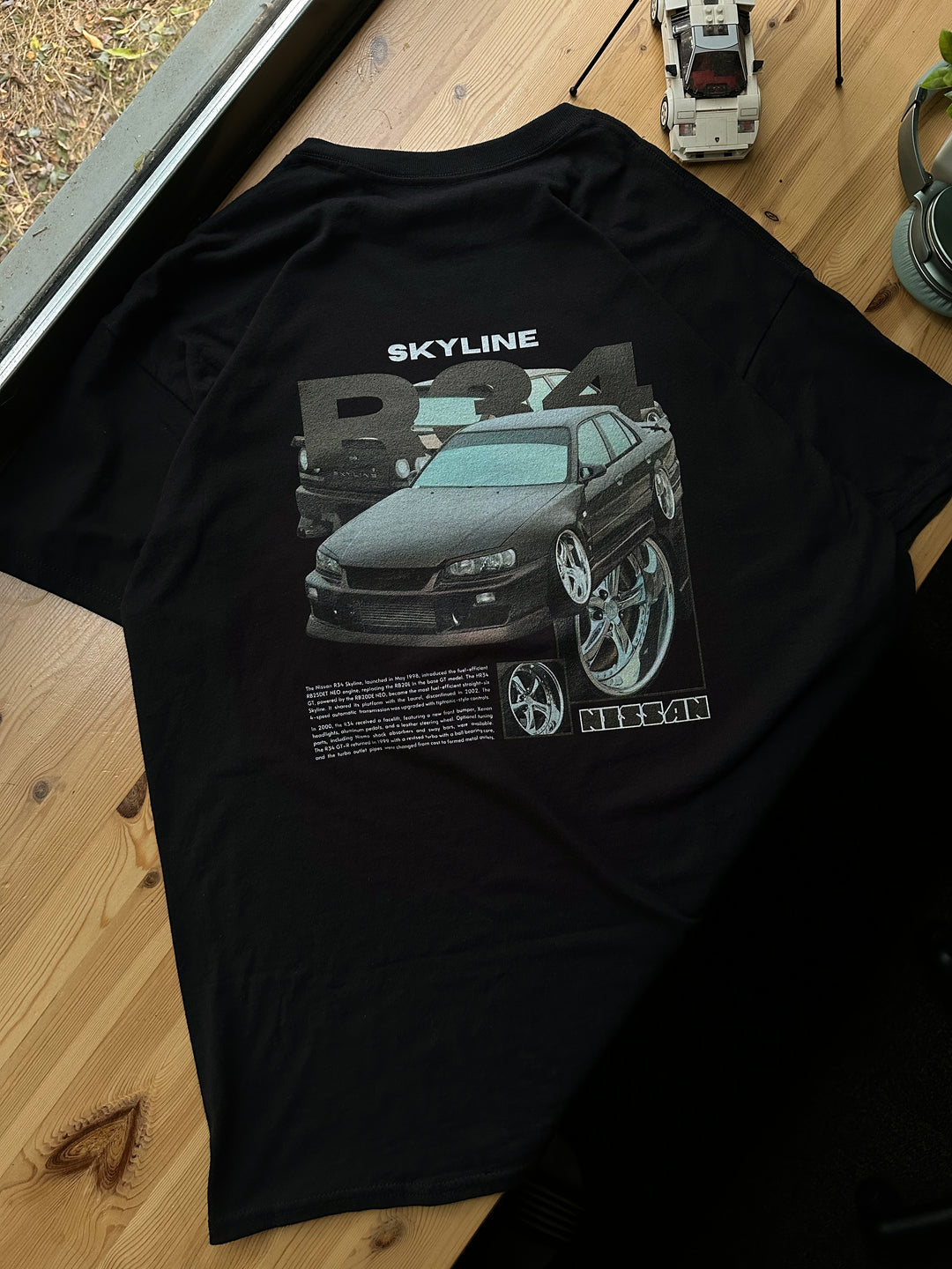 Skyline R34 shirt