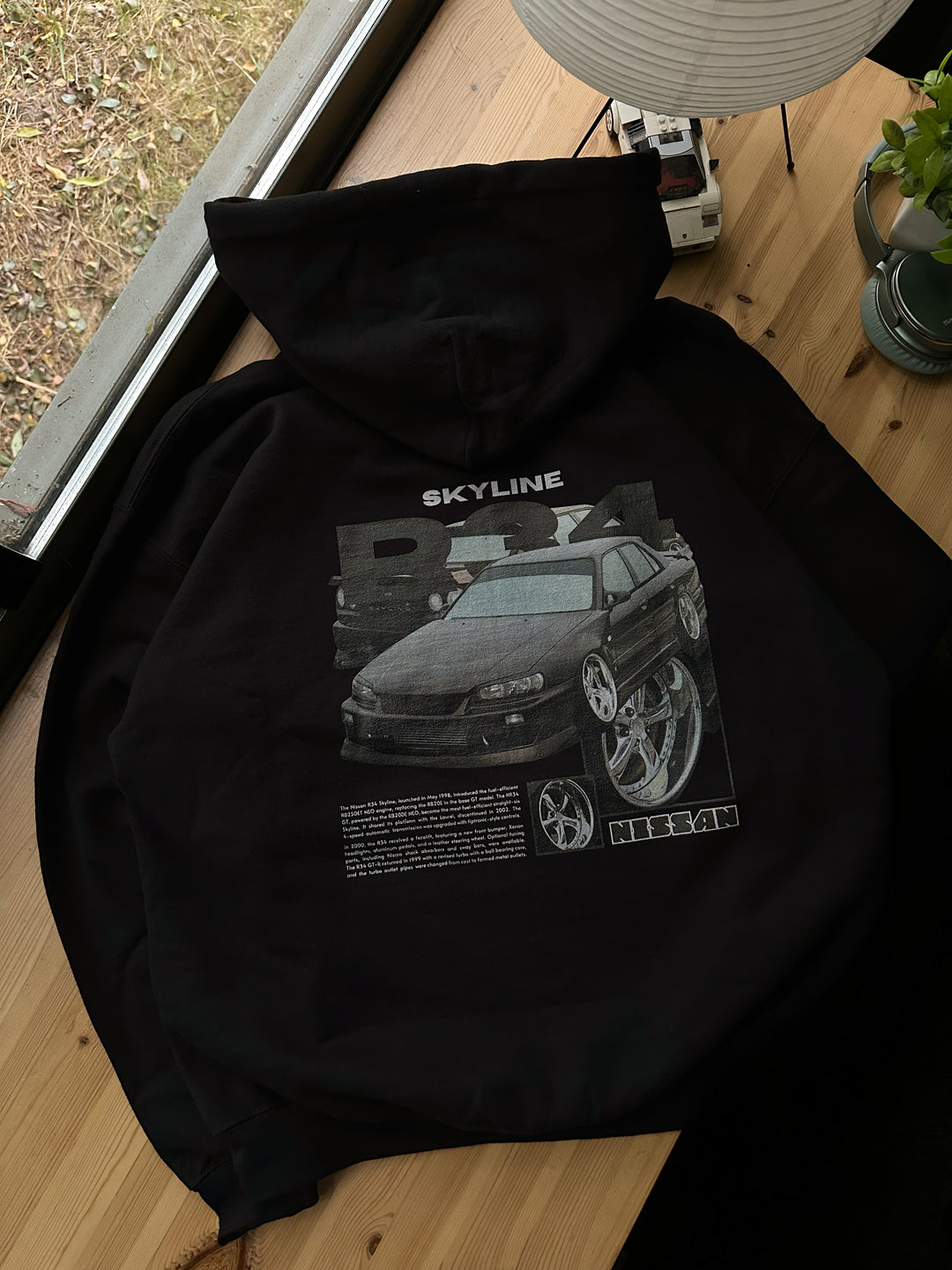 Skyline R34 hoodie